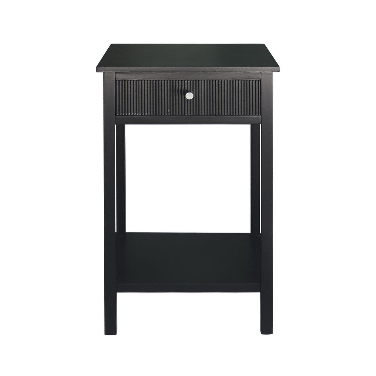 [EKM-AUTOGENERATED]Lindon 1 Drawer End Table Black