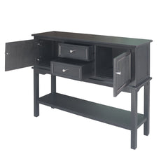 Lindon 2 Door 2 Drawer Sideboard Black