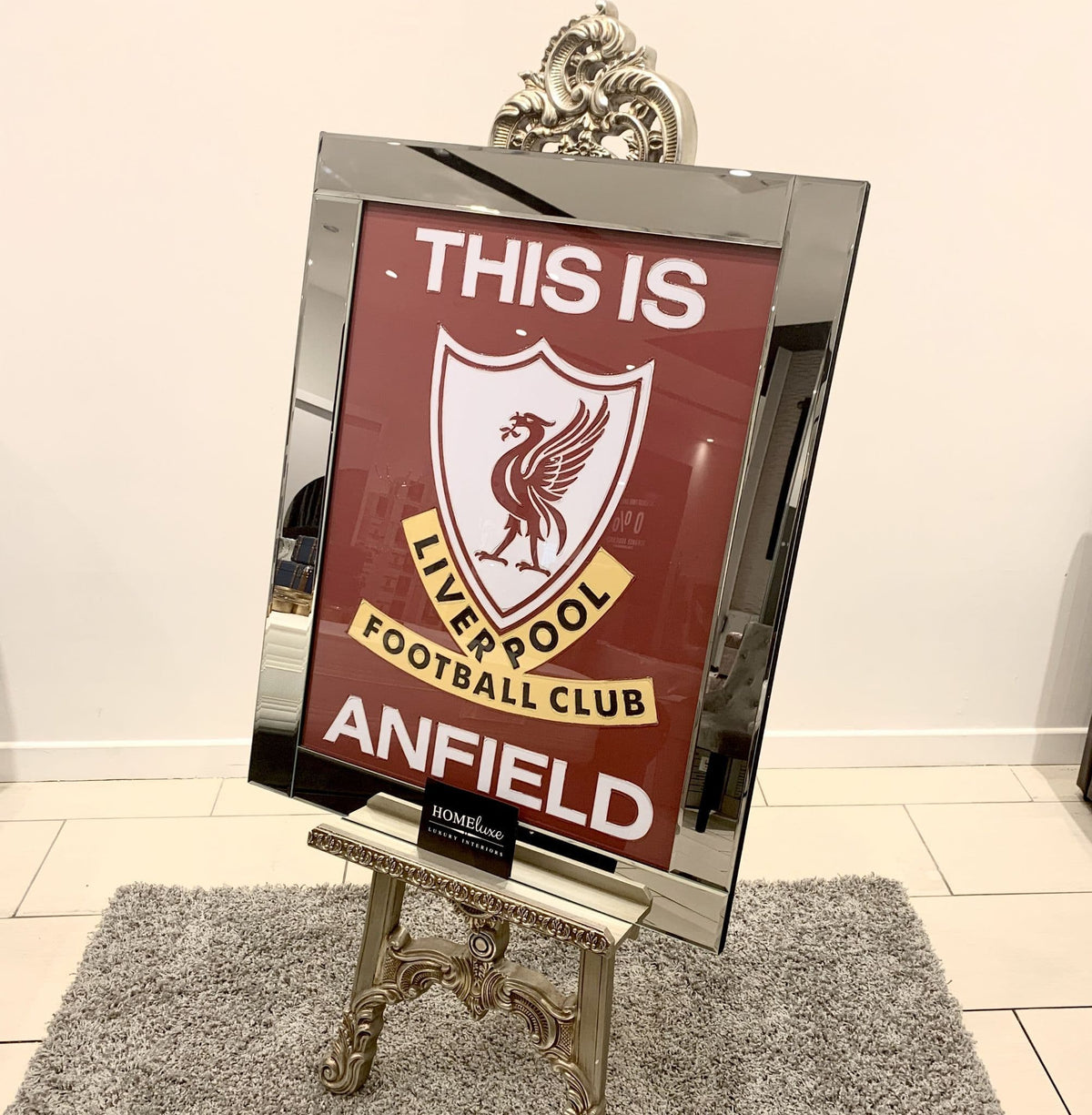 Anfield Frame Liverpool Football Club Anfield Wall Art Mirror Frame – Home Luxe Interiors