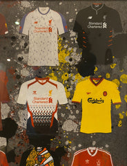 Liverpool Football Strip Collection 47Cm X 47Cm
