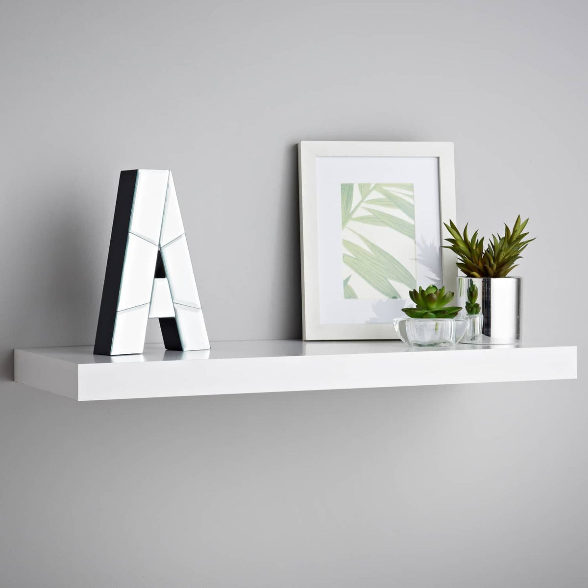 [EKM-AUTOGENERATED]Lokken Floating Shelf 60Cm - White