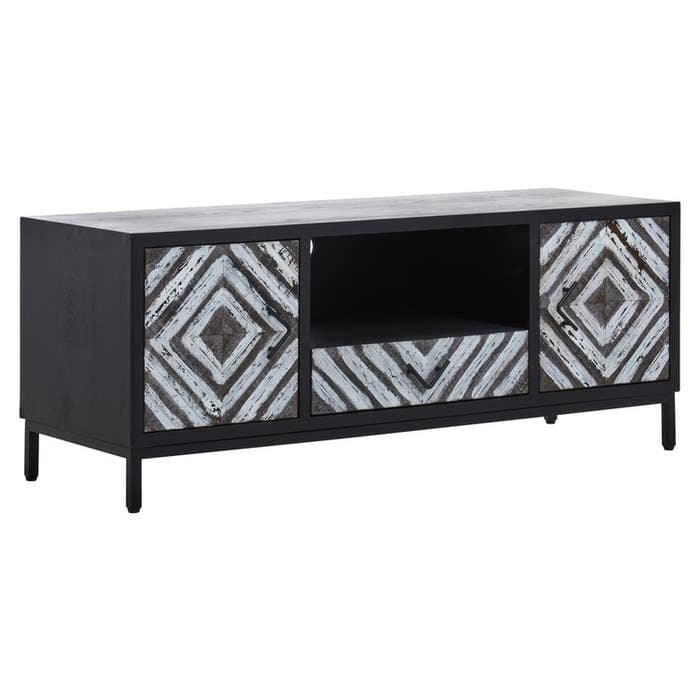 [EKM-AUTOGENERATED]Lombok Black Frame Media Unit - Home Luxe Interior