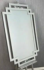 [EKM-AUTOGENERATED]Luxe Geo Rectangle Mirror 120Cm X 80Cm