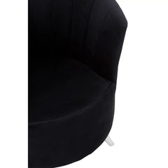 Maci Black Tub Chair