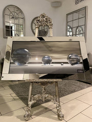 [EKM-AUTOGENERATED]Marble Landscape Abstract Wall Art Mirror Frame 115Cm X 75Cm