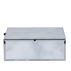 [EKM-AUTOGENERATED]Medium Grey Marble Trinket Box