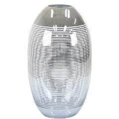 [EKM-AUTOGENERATED]Medium Silver Glass Vase