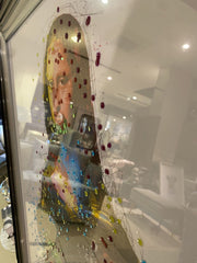 Mona Lisa Multicolour Wall Art Twotone Frame 85Cm X 85Cm