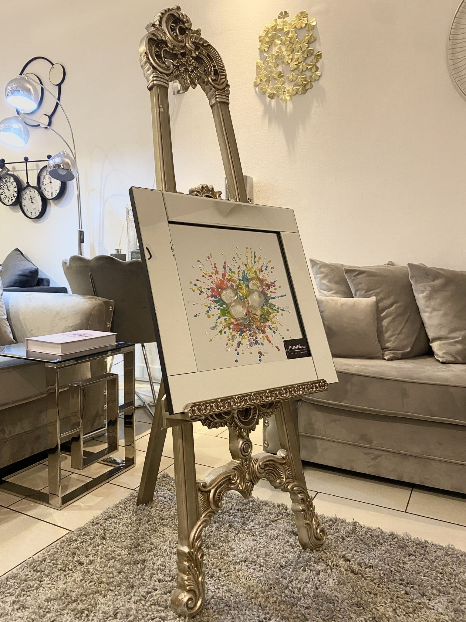 [EKM-AUTOGENERATED]Multicolor Jellybaby Burst Wall Art Mirror Frame