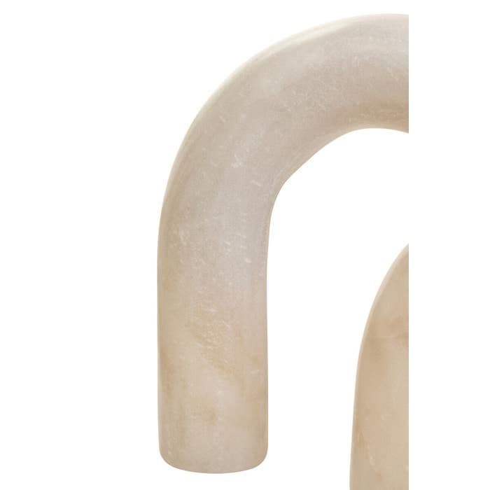 Nason White Marble Arch Decor Sculpture  Home Luxe Interior