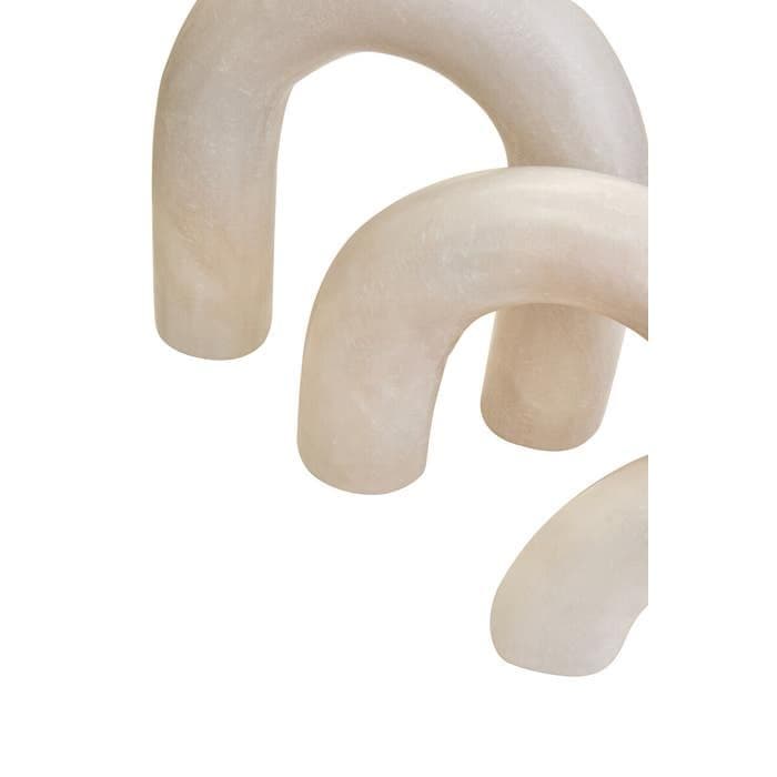 Nason White Marble Arch Decor Sculpture  Home Luxe Interior
