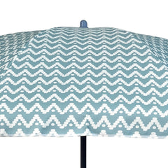 Ocean Air Printed Parasol 1.8M  Zig Zag