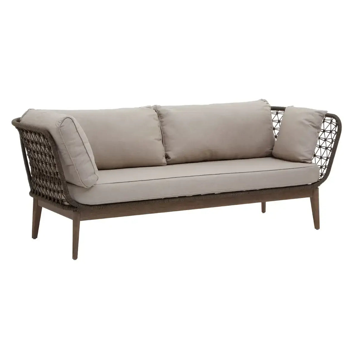 [EKM-AUTOGENERATED]Opus Three Seat Bronze and Charcoal Sofa