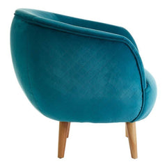 Oscar Teal Fabric Chair | Home Luxe Interior