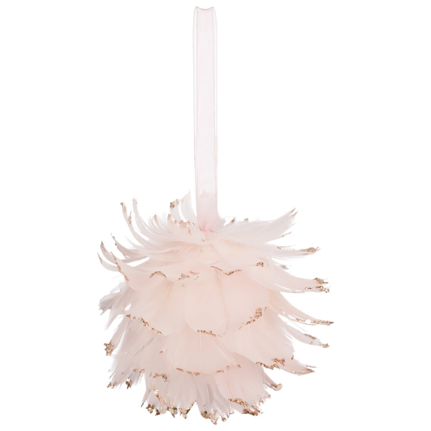 [EKM-AUTOGENERATED]Pink Feather Boa Bauble