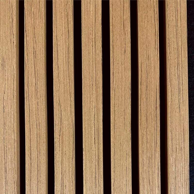 Premium Natural Oak Acoustic Slat Wall Panel by Home Luxe Interior