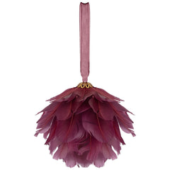 [EKM-AUTOGENERATED]Purple Feather Boa Bauble