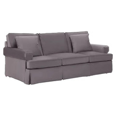 [EKM-AUTOGENERATED]Ralph Three Seat Grey Velvet Chaise Sofa