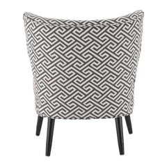 Regents Park Greek Key design lounge chair