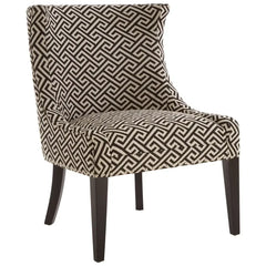 [EKM-AUTOGENERATED]Regents Park Greek Key Design Wingback Lounge Chair