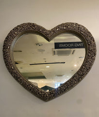 [EKM-AUTOGENERATED]Rose Heart Shape Mirror Champagne
