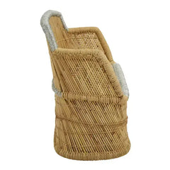 Rowan Two Seater Natural And Silver Sofa