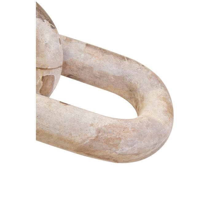 Santino Chocolate Marble Three Link Chain  Home Luxe Interior
