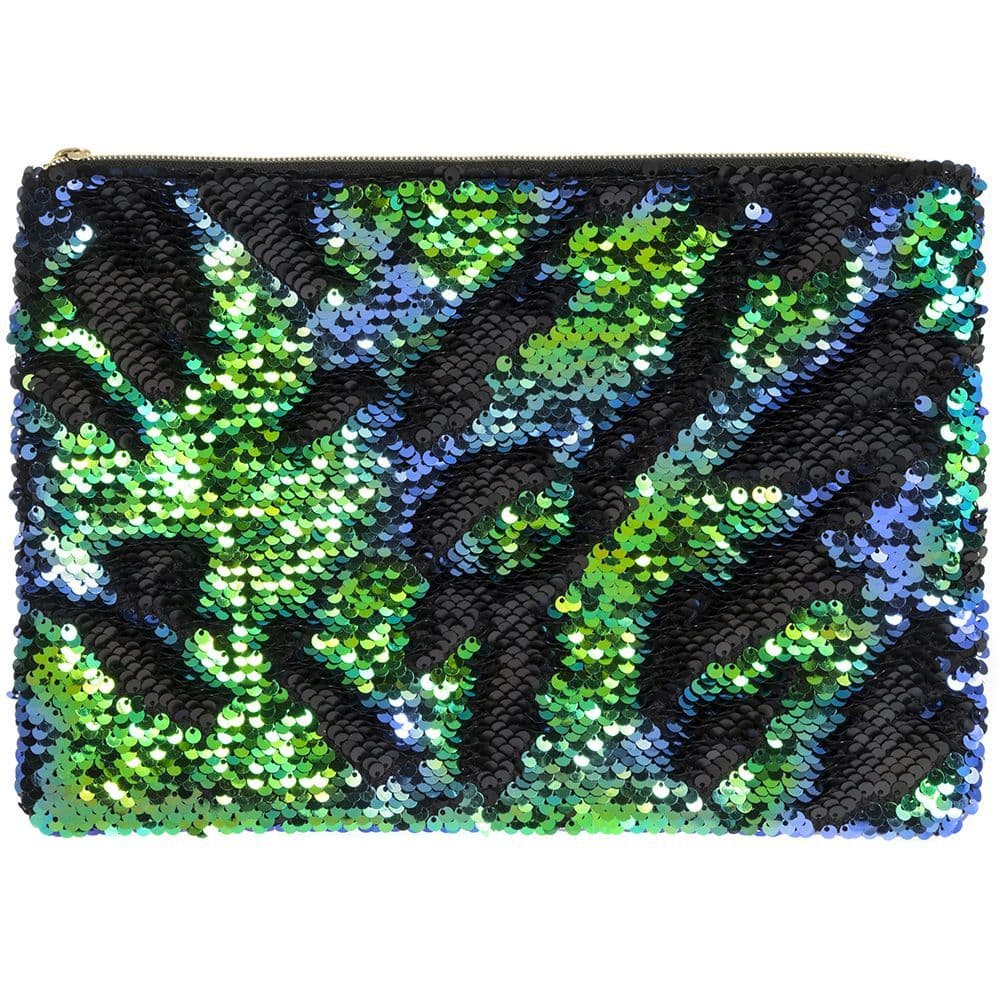 [EKM-AUTOGENERATED]Sequin Clutch Bag Multi Coloured