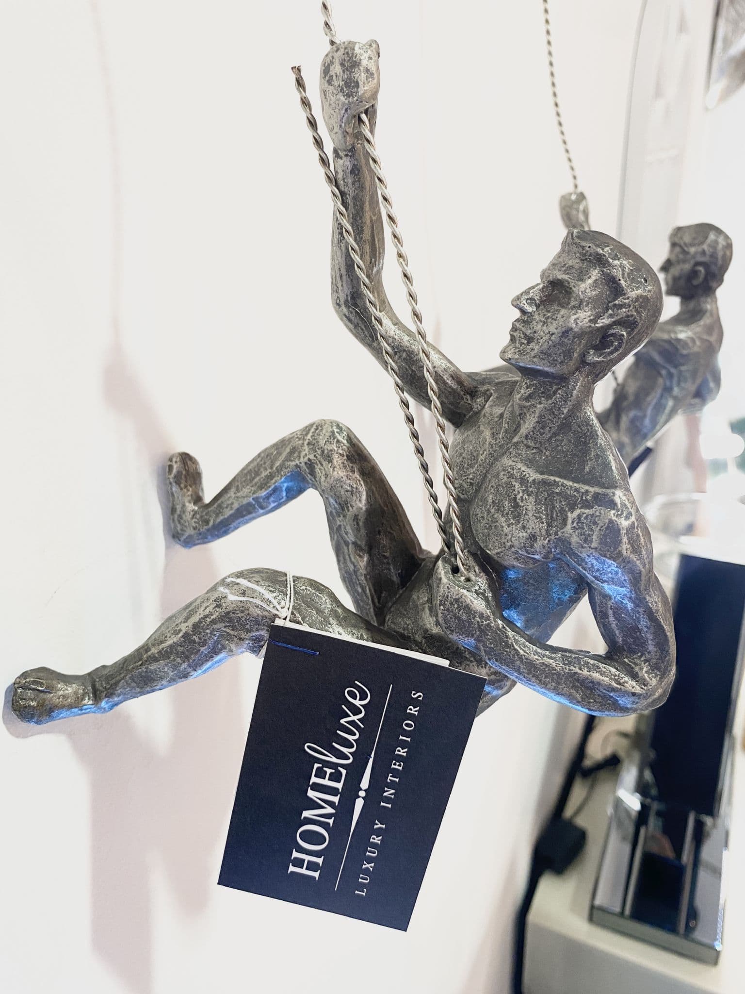 [EKM-AUTOGENERATED]Set Of 2 Abseiling Man Ornament