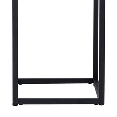 Set of 2 Black and Grey Plant Stand