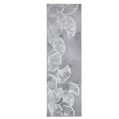 [EKM-AUTOGENERATED]Silver Gingko Leaf Slim Canvas Wall Art