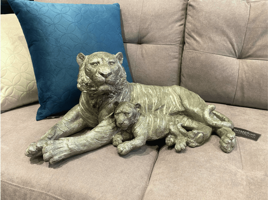[EKM-AUTOGENERATED]Silver Lifestyle Tiger With Cub