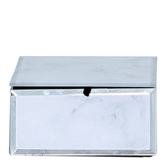 [EKM-AUTOGENERATED]Small Grey Marble Trinket Box