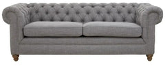 [EKM-AUTOGENERATED]Stella Three Seat Grey Linen Sofa