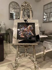 [EKM-AUTOGENERATED]Supernova Gorilla Multicolour Wall Art Mirror Frame 55Cm X 55Cm