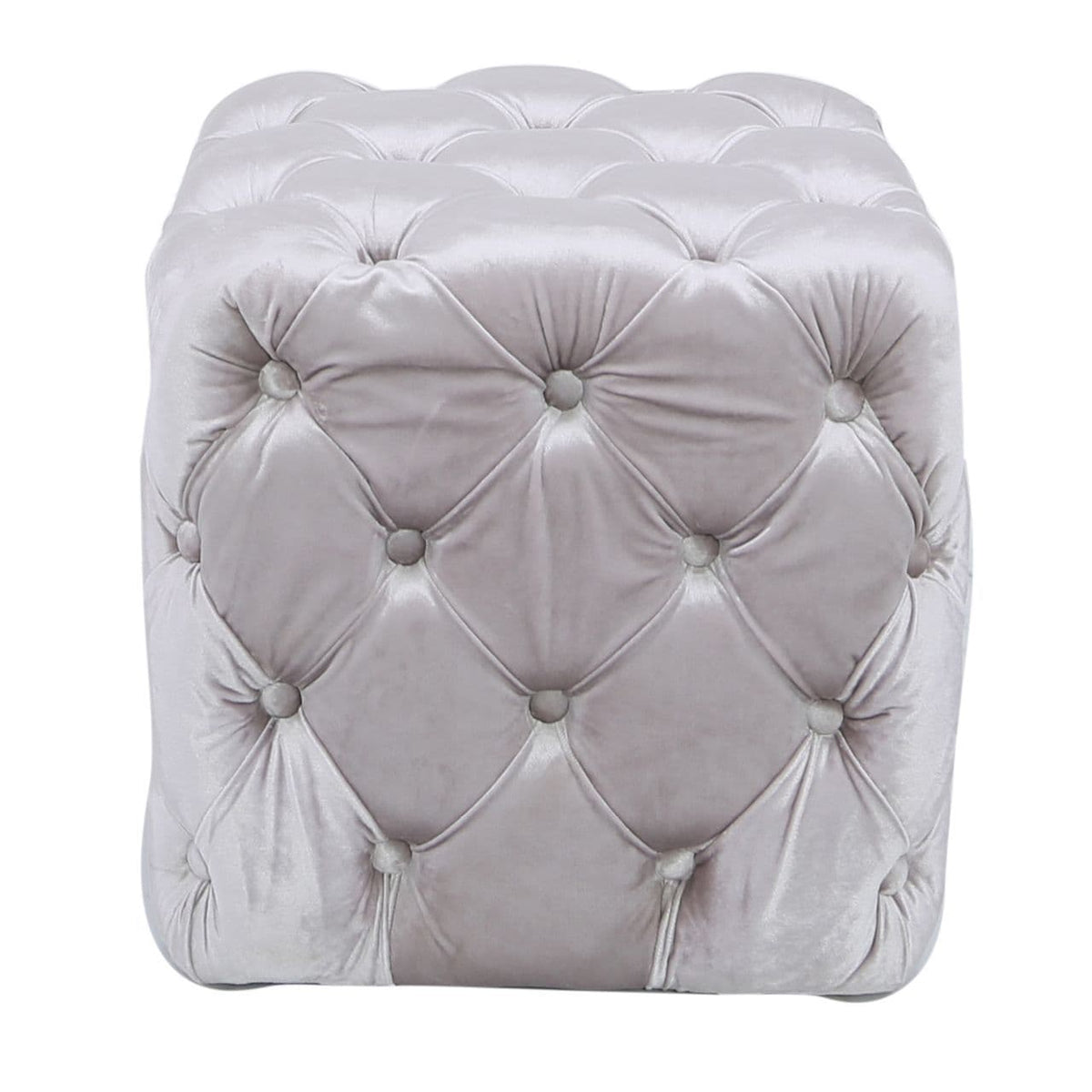 [EKM-AUTOGENERATED]Tanya Tufted Cube Stool Soft Pink