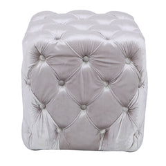 [EKM-AUTOGENERATED]Tanya Tufted Cube Stool Soft Pink