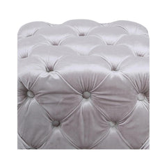 Tiana Tufted Stool Soft Pink