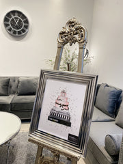 [EKM-AUTOGENERATED]Tom Ford Designer Boxes Dior Wall Art Chrome Frame