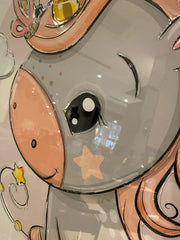 Unicorn Magic Wall Art Mirror Frame 90Cm X 70Cm