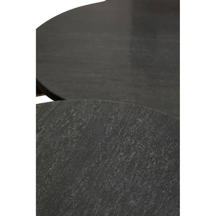 Varana Set of 2 Round Side Tables - Home Luxe Interior