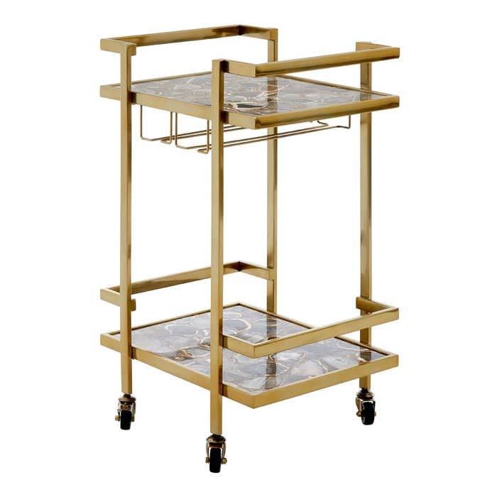 Vita Drinks Trolley in Agate  Home Luxe Interior