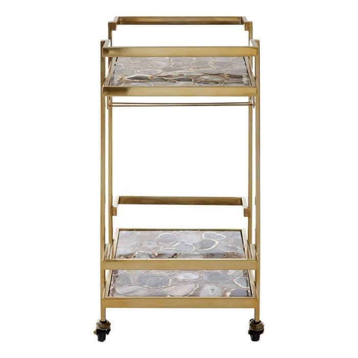 Vita Drinks Trolley in Agate  Home Luxe Interior