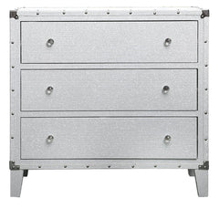 [EKM-AUTOGENERATED]White Viano 5 Drawer Tallboy Chest