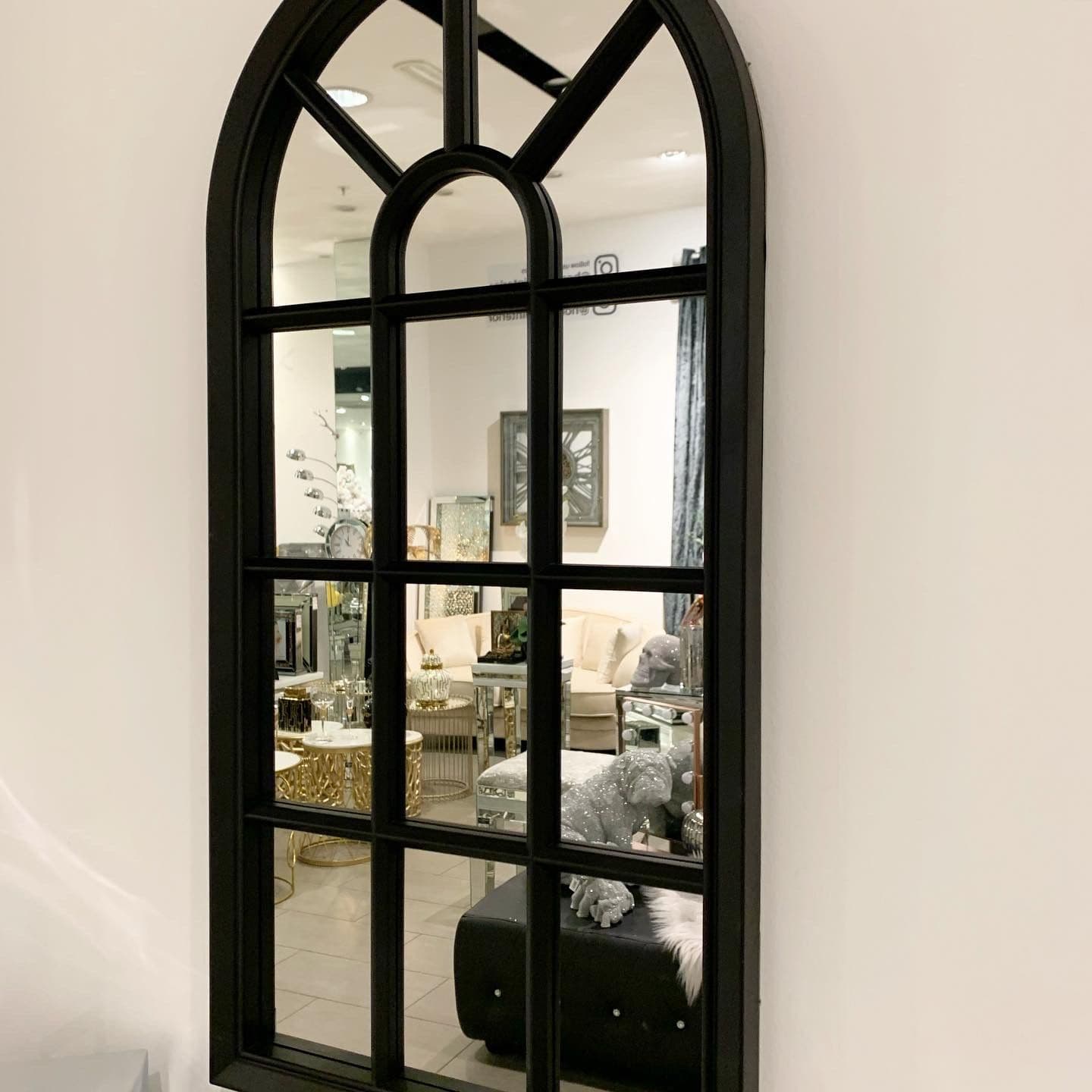 Window Arch Style Wall Mirror